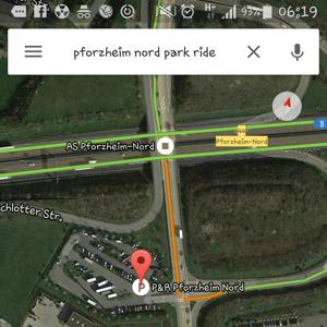 Park&Ride Pforzheim Nord