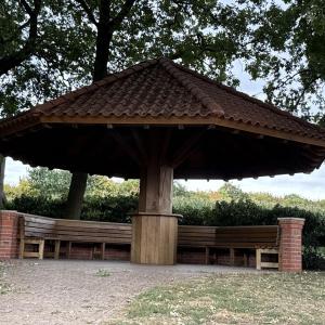 Schutz Pavillon Schützenplatz Wext