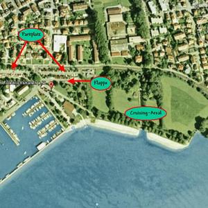 Friedrichshafen am Hafen nähe Hafenbahnhof