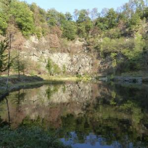 Bergsee/Steinbruch in Bieberstein