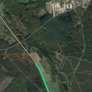 Parkplatz am Bohrturm an der B71