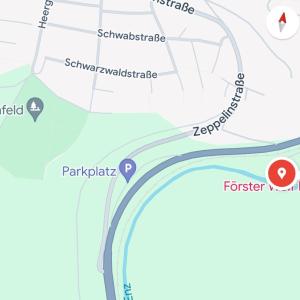 Parkplatz zwischen Birkenfeld und Neuenbürg