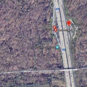 A5 Parkplatz Bornbruch Ost