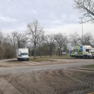 Düsseldorfer Rheinbad / Arena Parkplatz P2 27/28