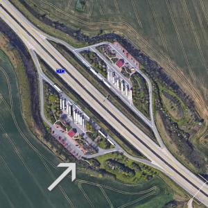 A17 Parkplatz Nöthnitzgrund / Richtung Pirna