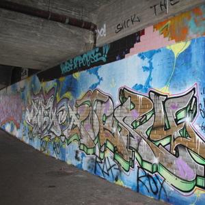 Wall am Stader Bahnhof - HOMO