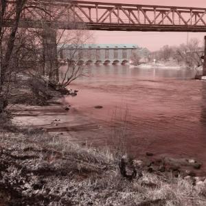 PASSAU - Unter der Franz-Josef-Strauss-Brücke
