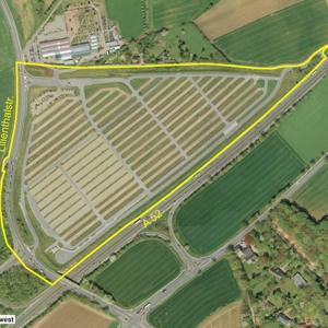 Parkplatz neben Messe Parkplatz