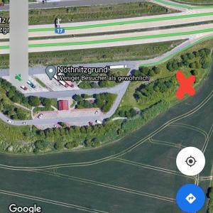 A17 Parkplatz Nöthnitzgrund