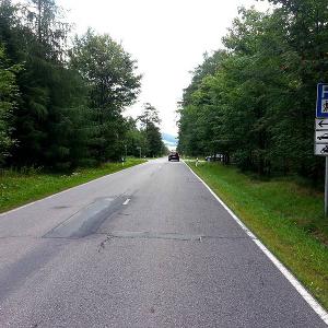 Erzgebirge Zwönitz Richtung Geyer Parkplatz