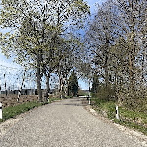 Parkplatz zwischen Mindelstetten und Pförring