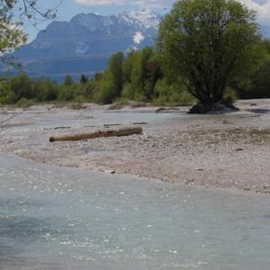 Wallgau / Isar / Urstromtal