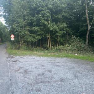 Parkplatz Assamstadt Richtung Lustbronn