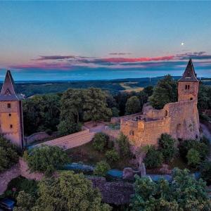 Burg Frankenstein bei Darmstadt / Bauarbeiten