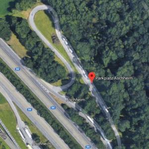 Parkplatz A99 Ri Norden zw. Kirchheim und Aschheim