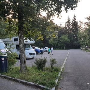 Buxheimer Weiher am großen Parkplatz