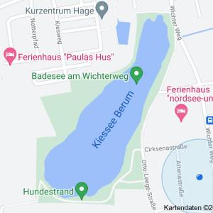 Kiess See Berumbur in Hage.