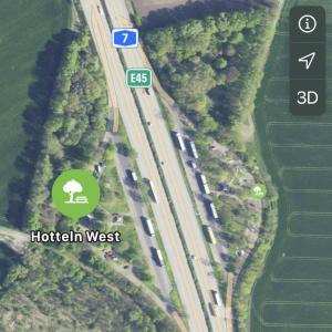 A7 Parkplatz Hotteln WEST
