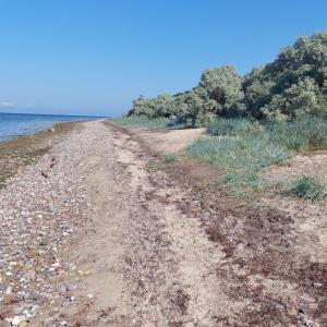 Insel Poel, Hinter Wangern, FKK + Parkplatz