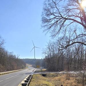 Windrad Abzweig Nüdlingen