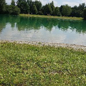 Langwieder See;am Parkplatz