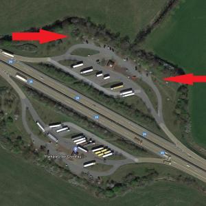 A39 Winsen (Luhe) - Richtung Hamburg AB Parkplatz