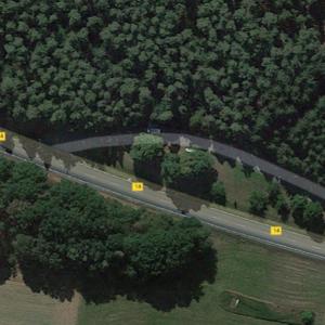 Parkplatz auf der B14