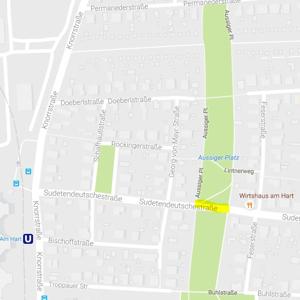 Aussiger Platz / Park