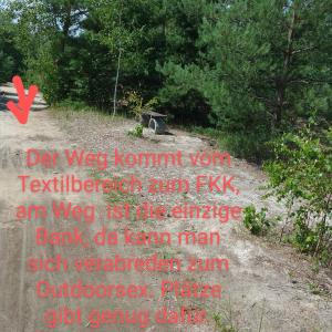 Naturbelassen, FKK Bereich vom Mondsee.