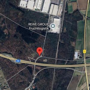 Waldparkplatz zwischen Wiesloch und St.Lein-Rot