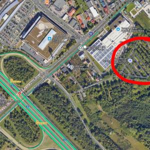 Parkplatz am Altwarmbüchener See (Hannov. Seite)