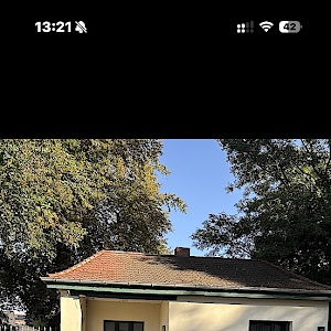 Öffentliche Toilette am Schloss Plaue 