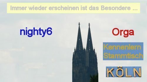 Kölner Kennenlern Stammtisch 18.10.14