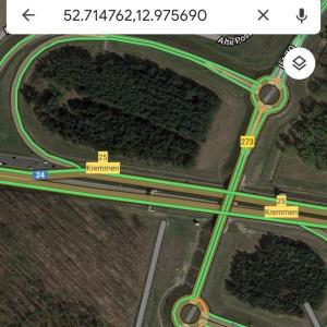 A24 Abfahrt Kremmen