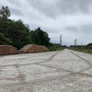 Waldparkplatz Umspannwerk an der B193 Neustrelitz
