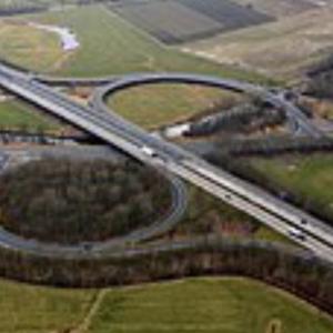 Kleines Waldgebiet Nähe Bremerhaven ( A27 )
