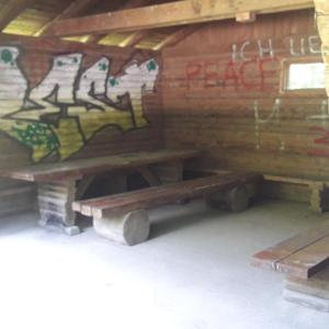 Beim runden Plom - Lauftreffhütte Ettlingen