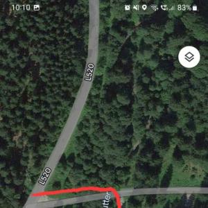 Waldparkplatz an der L 520